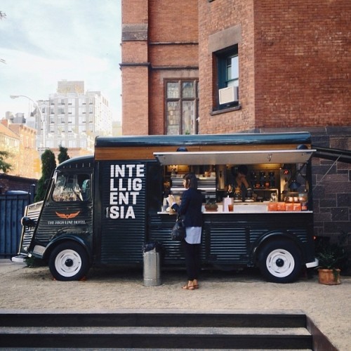 Style and Create — Lovely coffee truck by Intelligentsia...