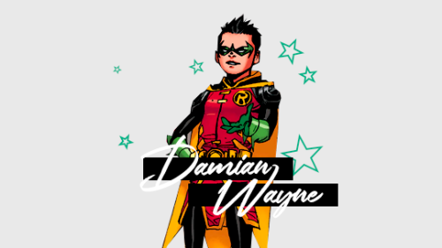 wonderstrevors:Damian Wayne/Robin in Teen Titans #21