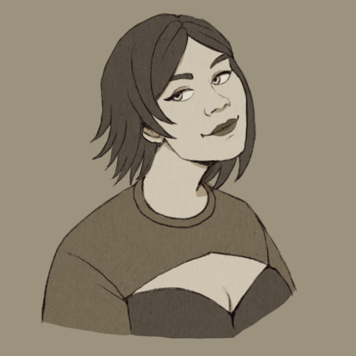 maria-tries: drew my friends’ OCs for a Twitter thingthese kids belong to respectively: @alexs
