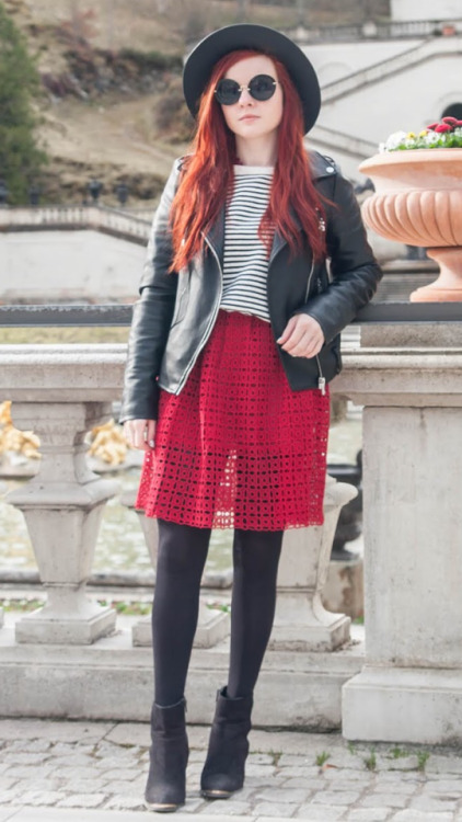 View more pictures at Fashion Tights As first seen on blog Reckless Diary: Castles of Bavaria She is