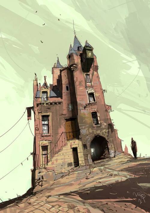 &lsquo;Old Tolbooth Wynd&rsquo; by Ian Mcque.(via Ian Mcque)
