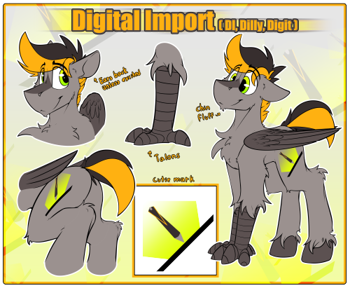 dileak:New ‘character’. Well, not really new I’ve had him for a couple weeks, but I designed him wit