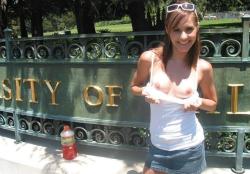 publicexposures:  Berkeley chick More amateur