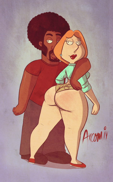 axart:  Lois and Jerome #familyguy #axcomix #milf #tawg #onceyougoblack