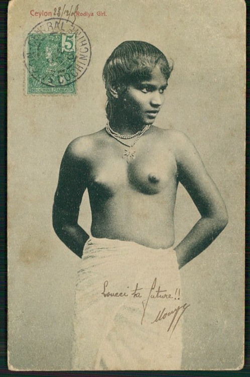 Porn Pics   Sri Lankan Rhodiya, via Old Indian Photographs.