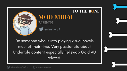  Next in line for our mods introductions are our talented writing, art and merch mods: Bee, Star and
