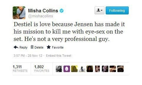 who-minds-supernatural:  Favourite misha tweets (part 1) 