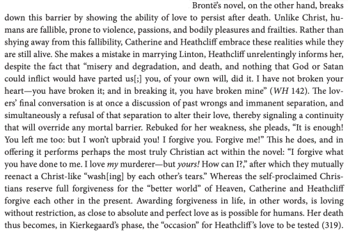 rotgospels: Sarah Ross, “Wuthering Heights and the Work of Loving One Dead”