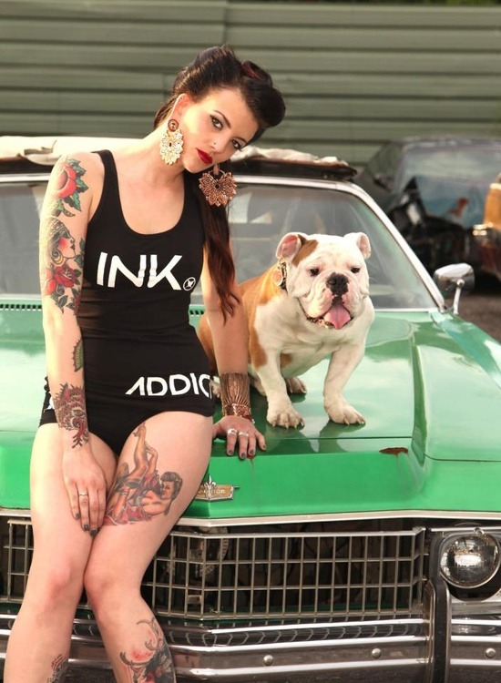 Women with tatoos