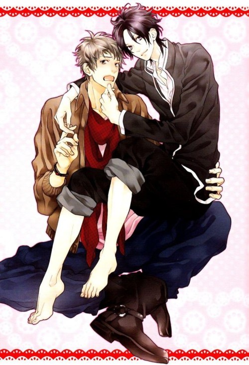 theyaoiaddictionsociety:Today’s Yaoi Addiction Society’s Yaoi Manga of The day is Love Monster (mi