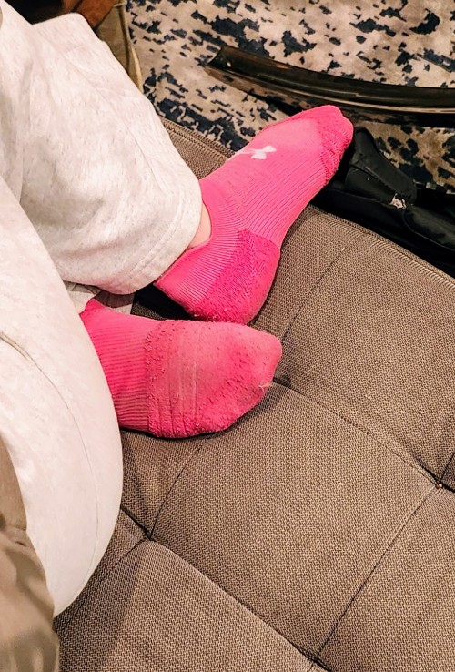 Bailey's Dirty Pink Socks 