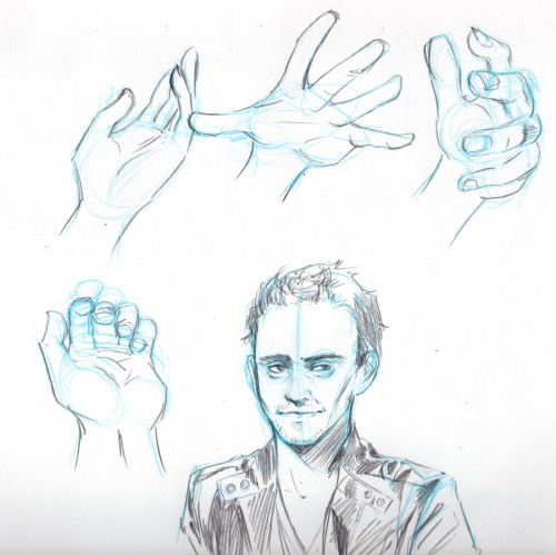 thinhline:  heidiblack:  If I haven’t talked about the importance of warmup drawings, I’m doing something wrong. Warmup drawings, when you start loose (all of these were done with a blue colored pencil first) are a great way to, well, warm up your