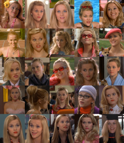 Fashion-And-Film:  Fun Fact: Elle Woods Sported Over 40 Different Hairstyles In The