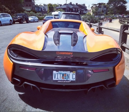 #montereycarweek #mclaren #570s (at Pacific Grove, California) www.instagram.com/p/B1W1Yn6h4