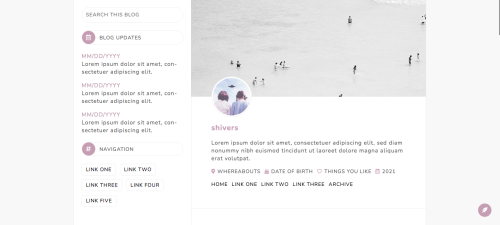 vitaminholland:Theme — Shivers by vitaminhollandPreview/DownloadFeatures:601x250px header