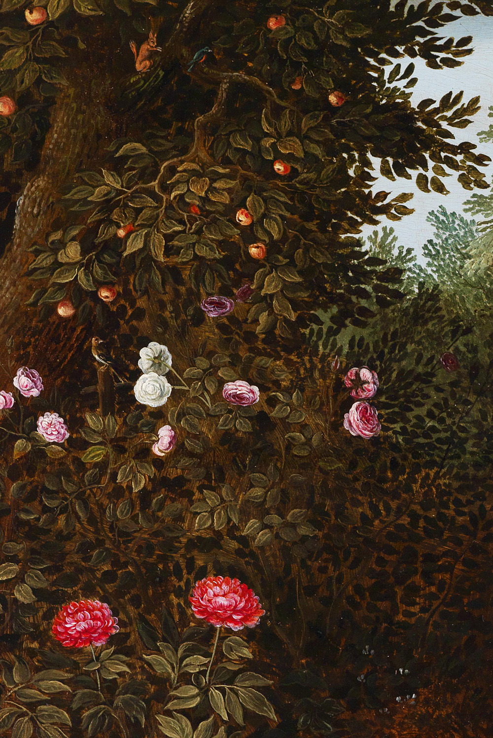 jaded-mandarin:  Jan Breughel. Detail from The Rest on The Flight into Egypt, 1678.