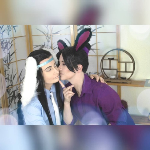 It was fun to experiment with styles like this. Also fluffy bunny ears!JC is @kenshin_cosplay Photo 
