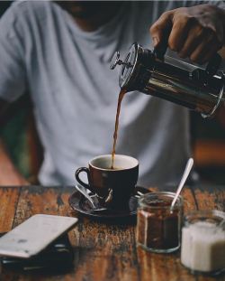 manmakecoffee:  French press. @itsalexetiawan.  @empoweredinnocence 