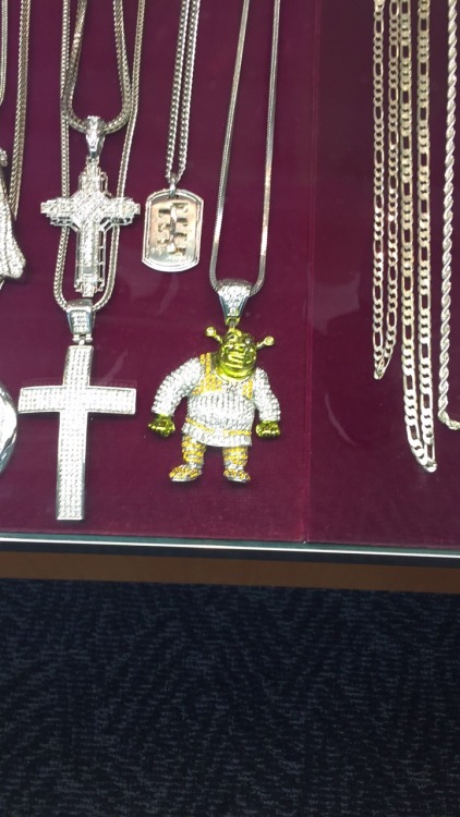 seriousmantse: Bruh I was at the mall and found this in a actual jewelry store