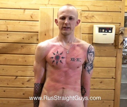 Torso whipping and more on www.RusStraightGuys.com