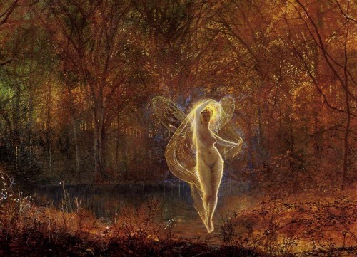 Angels In John Atkinson Grimshaw Paintings