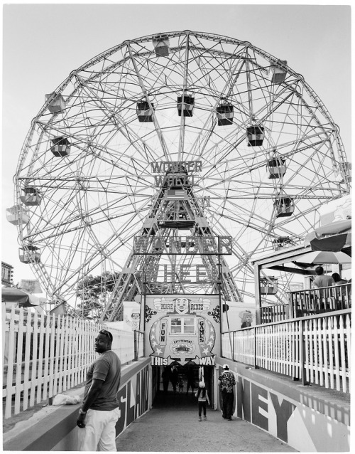 Coney Island - 2014Toyo 4x5 Field Camera / Ilford HP5