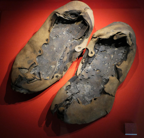thesilicontribesman:Roman Shoes at the fort of Vindolanda, near Hadrian’s Wall, 24.2.18.421 sh