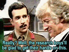 cleowho:  “Too late, Brigadier…” Terror of the Autons - season 08 - 1971
