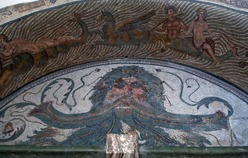 mappae-mundi: antologia di mosaici romani - Museo Nazionale del Bardo, (المتحف الوطني بباردو) - Tuni