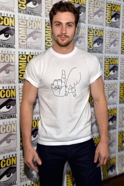 vispreeve:  Aaron Taylor-Johnson | Comic-Con 2014 