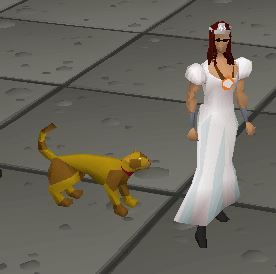 Princess outfit at the Grand Exchange