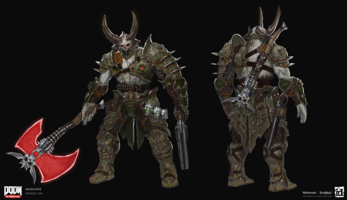  Just updated my website with the work I’ve done for DOOM Eternal. It’s been such a surr
