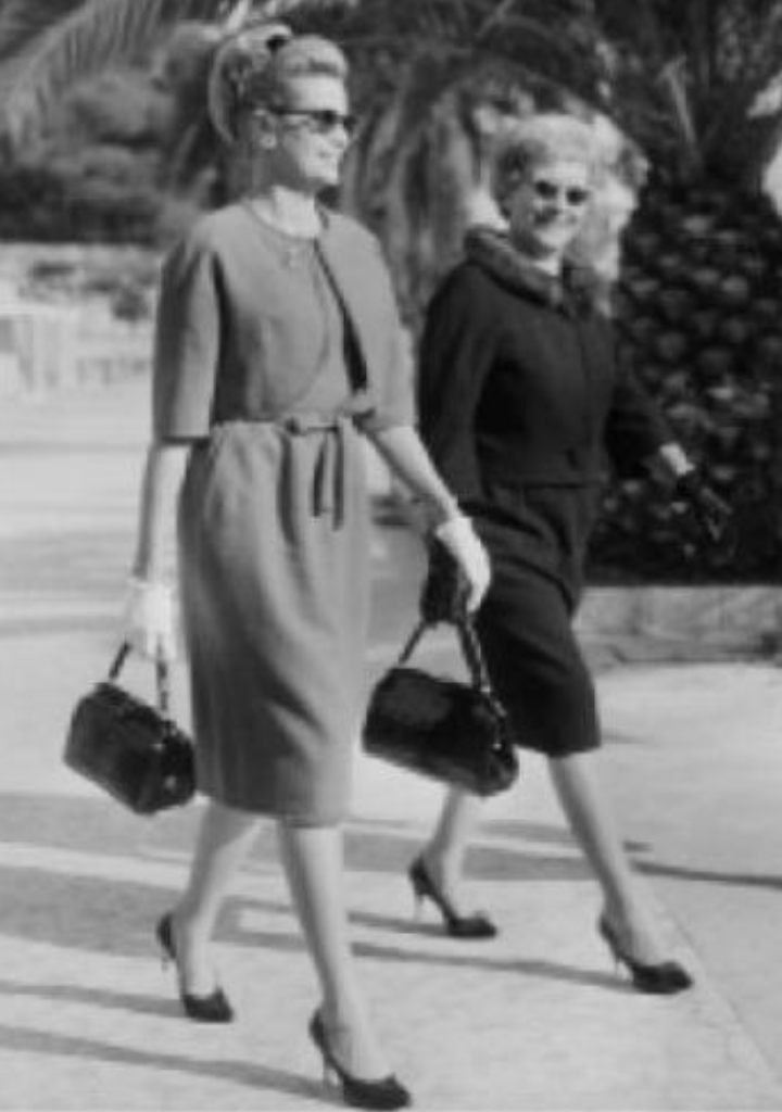 GRACIEBIRD — Grace Kelly with the original Kelly Bag and her