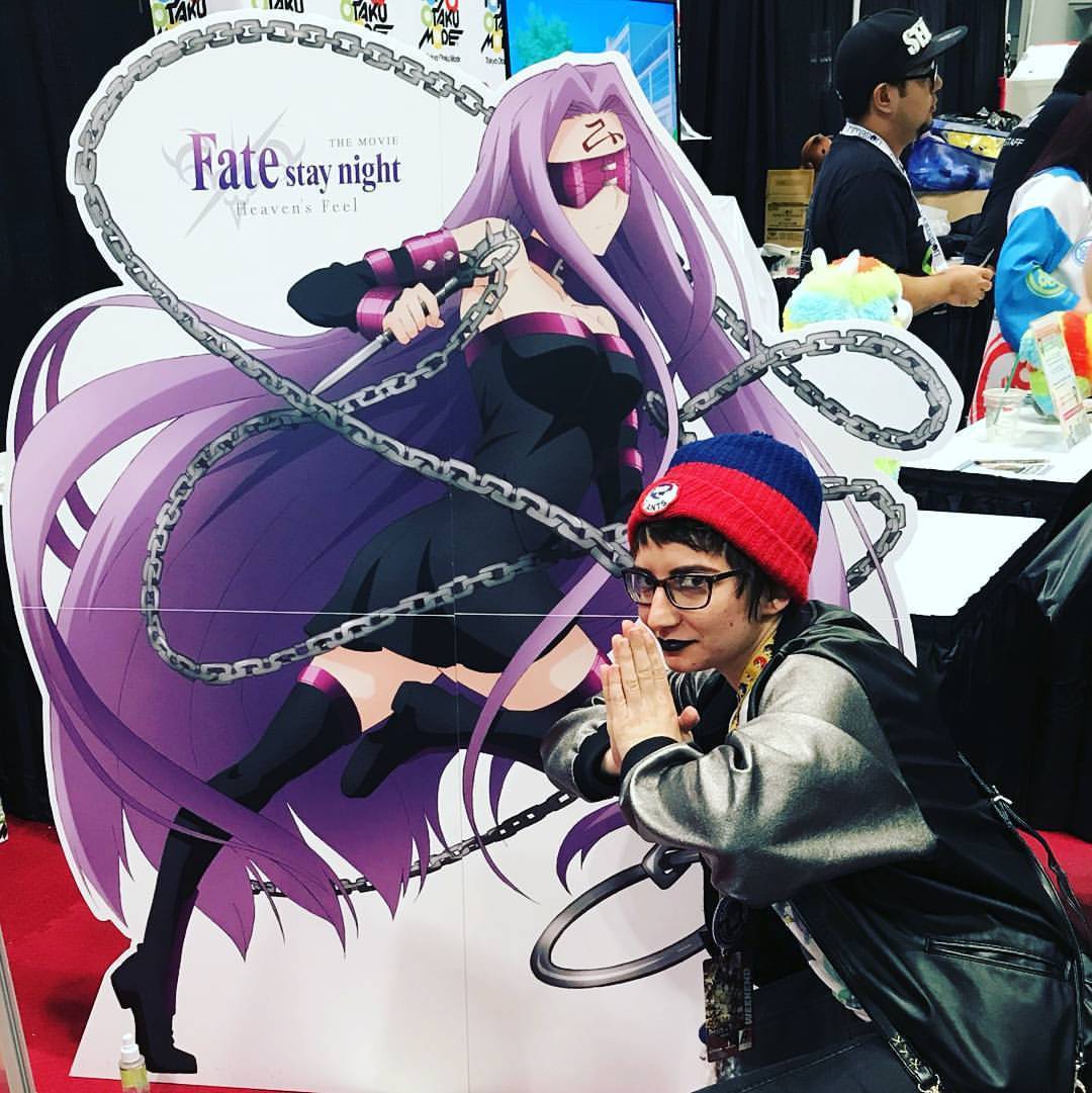 I almost died at AnimeNYC, but thanks friendly first aid guy and @appledress for
