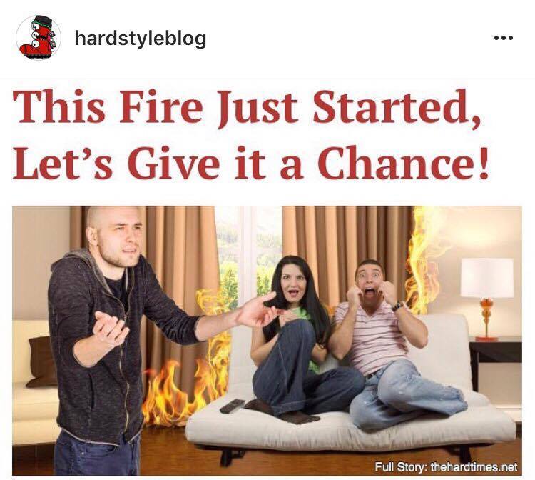 hardtimesnews:    “I’m gonna laugh when these flames make this apartment better.