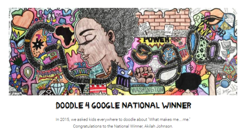 Google in my Afrocentric LifeAkilah Johnson, Eastern Senior High School, Washington, D.C.“My A