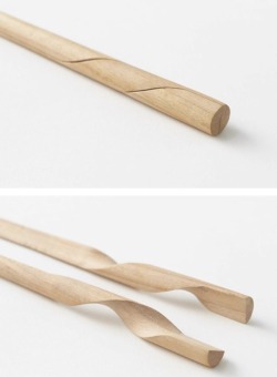 bookofdesign:  Chopsticks by Nendo 