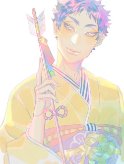 mookie000:  happy new year!! Akaashi!