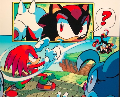 Joining The Throwing Him Thursday Party. Shadow Was Really Treated Like A Projectile In This Arc, Wasnt