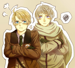 heartofhetalia:  【微腐向け】ぷんすか春待ち  