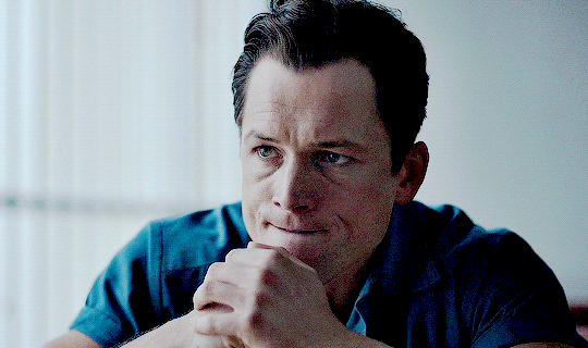 boaz-priestly:TARON EGERTON as JAMES “JIMMY” KEENE in BLACK BIRD1.03 - Hand to Mouth
