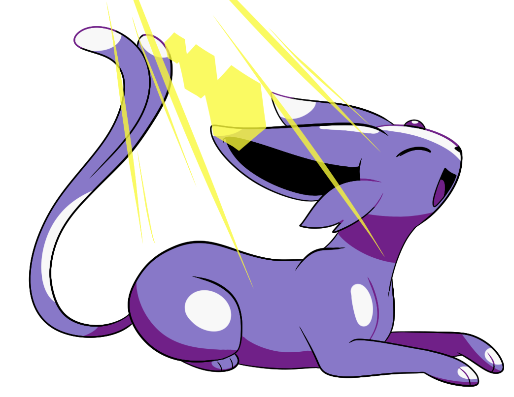 slovenskiy:  ESPEON used MORNING SUN!“Allows HP to be restored by the morning sunlight.