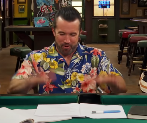 allgaysunny: Mac’s amazing Hawaiian shirts in the season 15 trailer