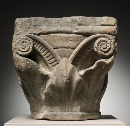 cma-medieval-art: Capital, 700, Cleveland Museum of Art: Medieval ArtSize: Overall: 33 x 33.7 x 33.7