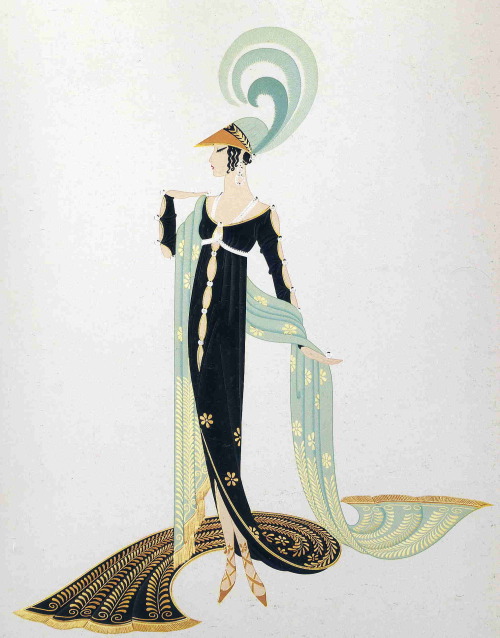 pankurios-templeovarts:Erte, Romain de Tirtoff (1892-1990). 