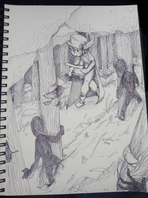 Inktober 1 - 5 !!