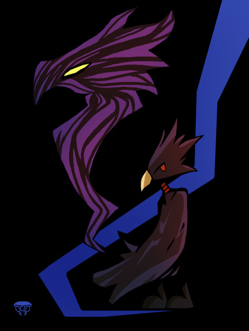 gonzalorojas-ocio: Fumikage Tokoyami dark bird !www.instagram.com/gonzalo_rojas_ocio/