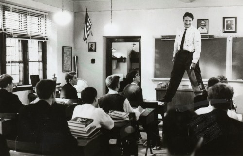  “Seize the day. “Gather ye rosebuds while ye may.” Because we are food for worms, lads. Because believe it or not, each and every one of us in this room is going to stop breathing, turn cold and die.” Dead Poets Society (1989) O Captain!