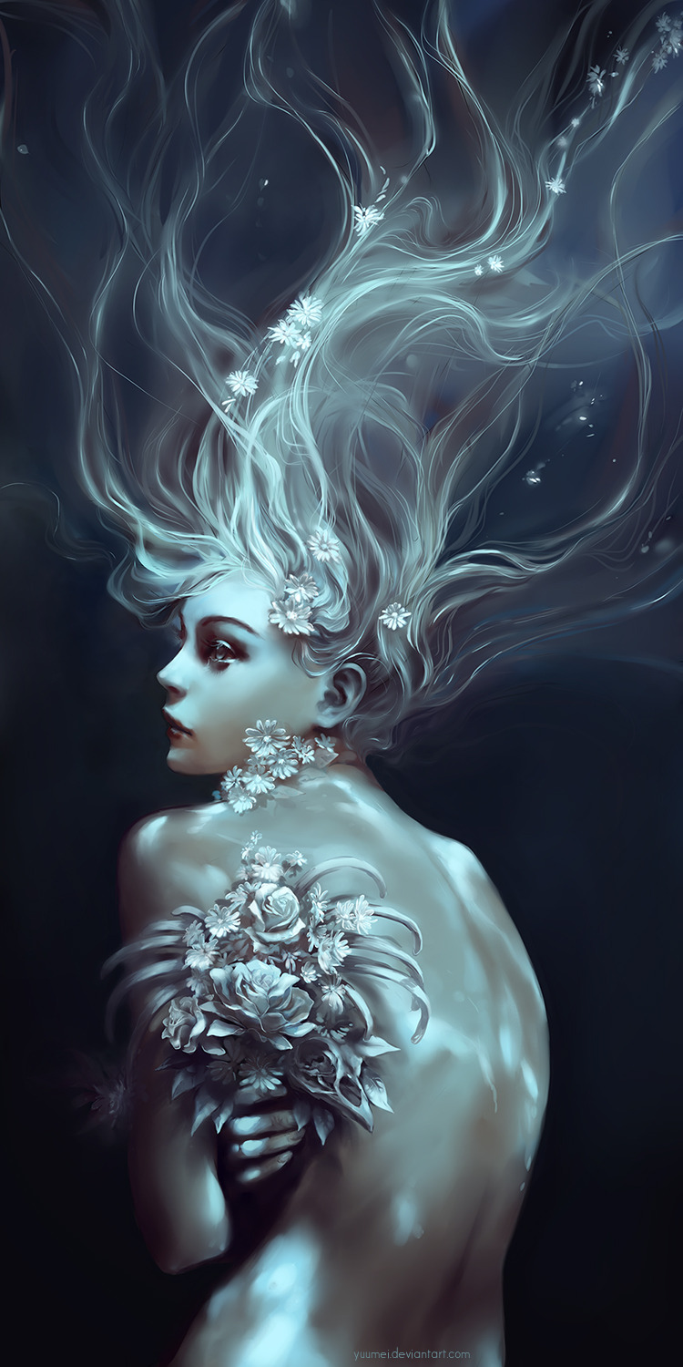 Memento Mori by `yuumei one of my favourites artists.