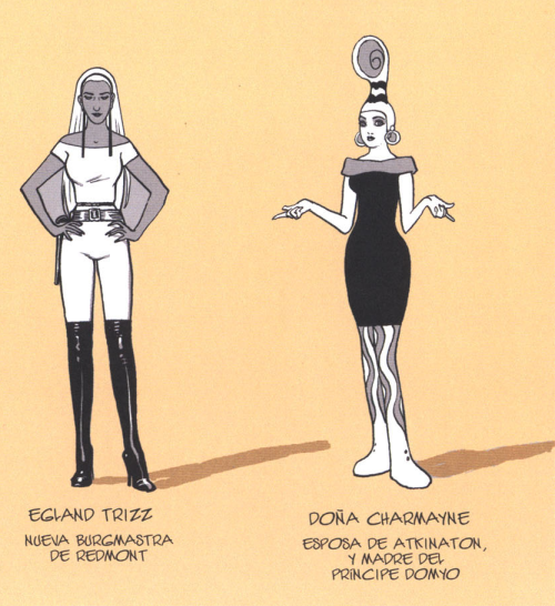 theairtightgarage:  The cast of Arzak: L’arpenteur(from the back matter of the Spanish edition) 